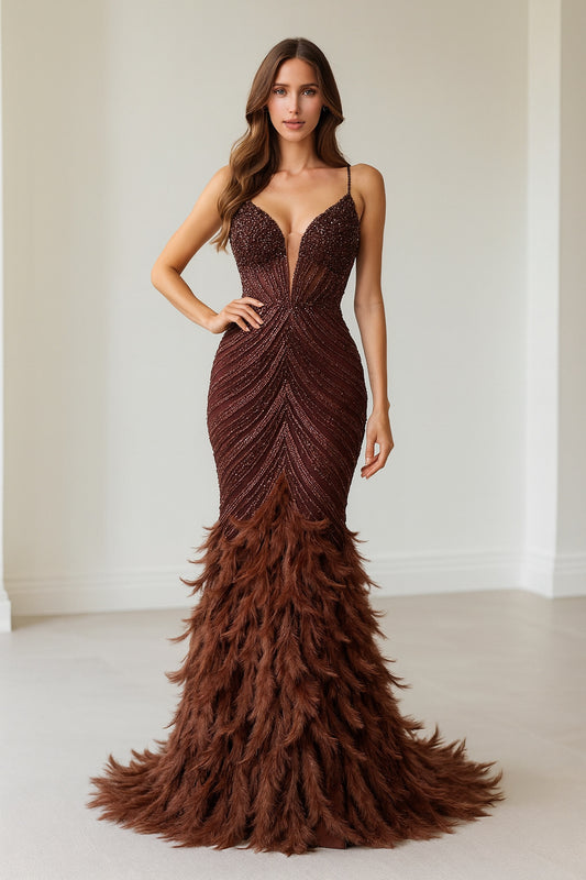 Plume cafe dress by Iana Heel