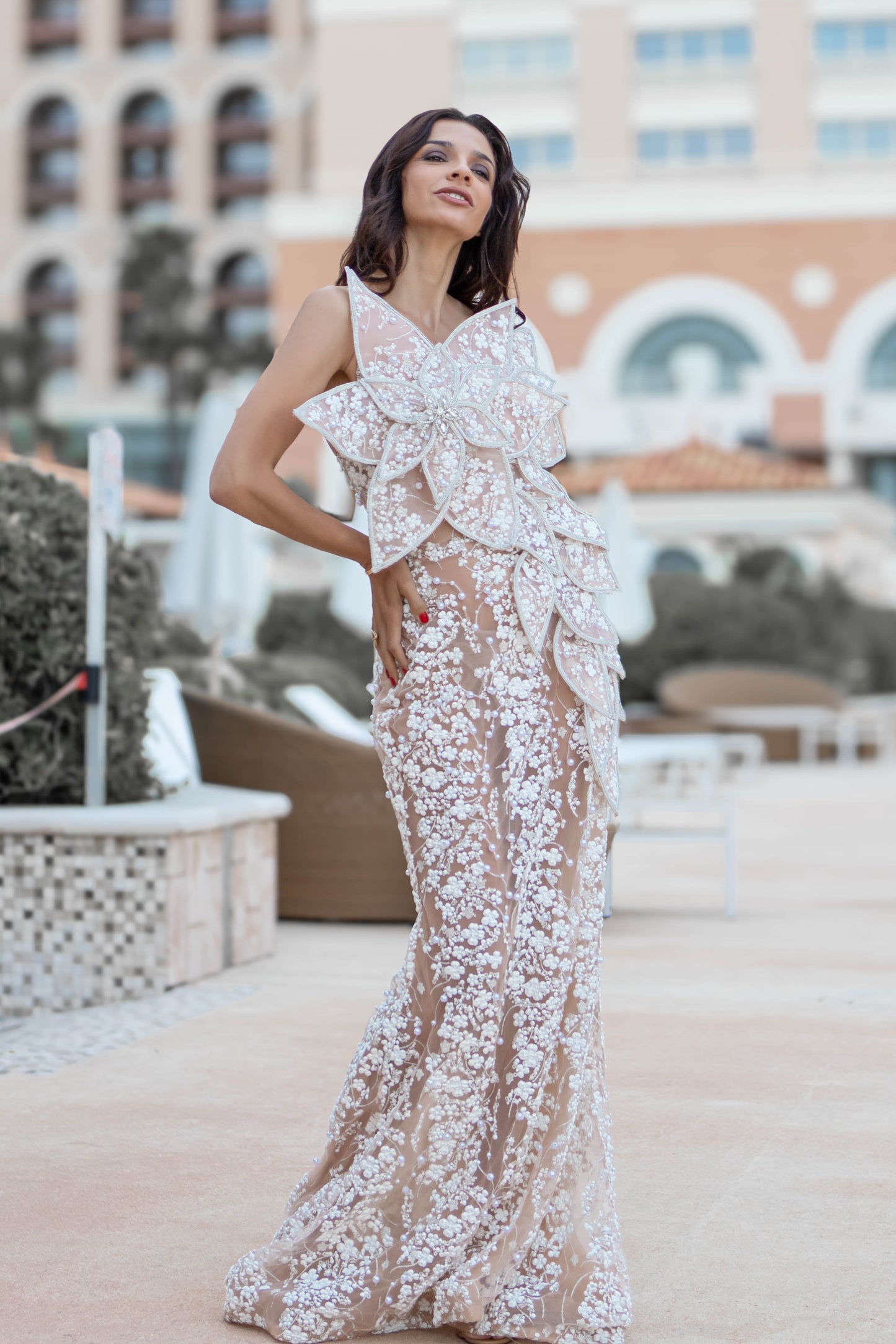 Fleur de Coton Haute Couture by Iana Heel