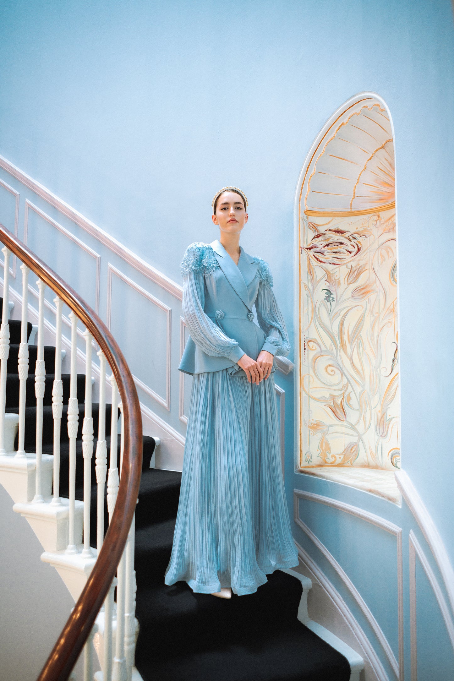 Lady in blue by Iana Heel