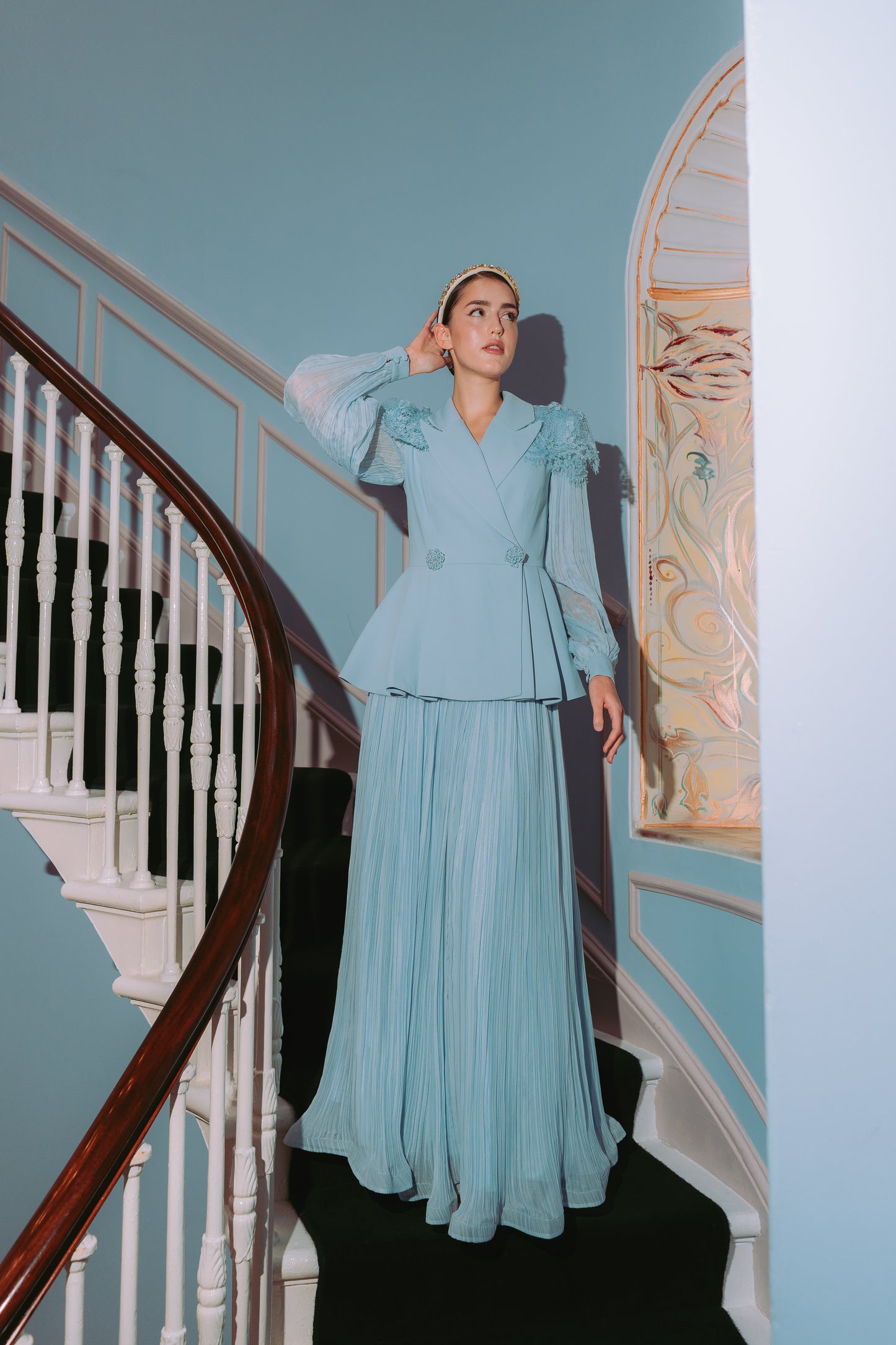 Lady in blue by Iana Heel