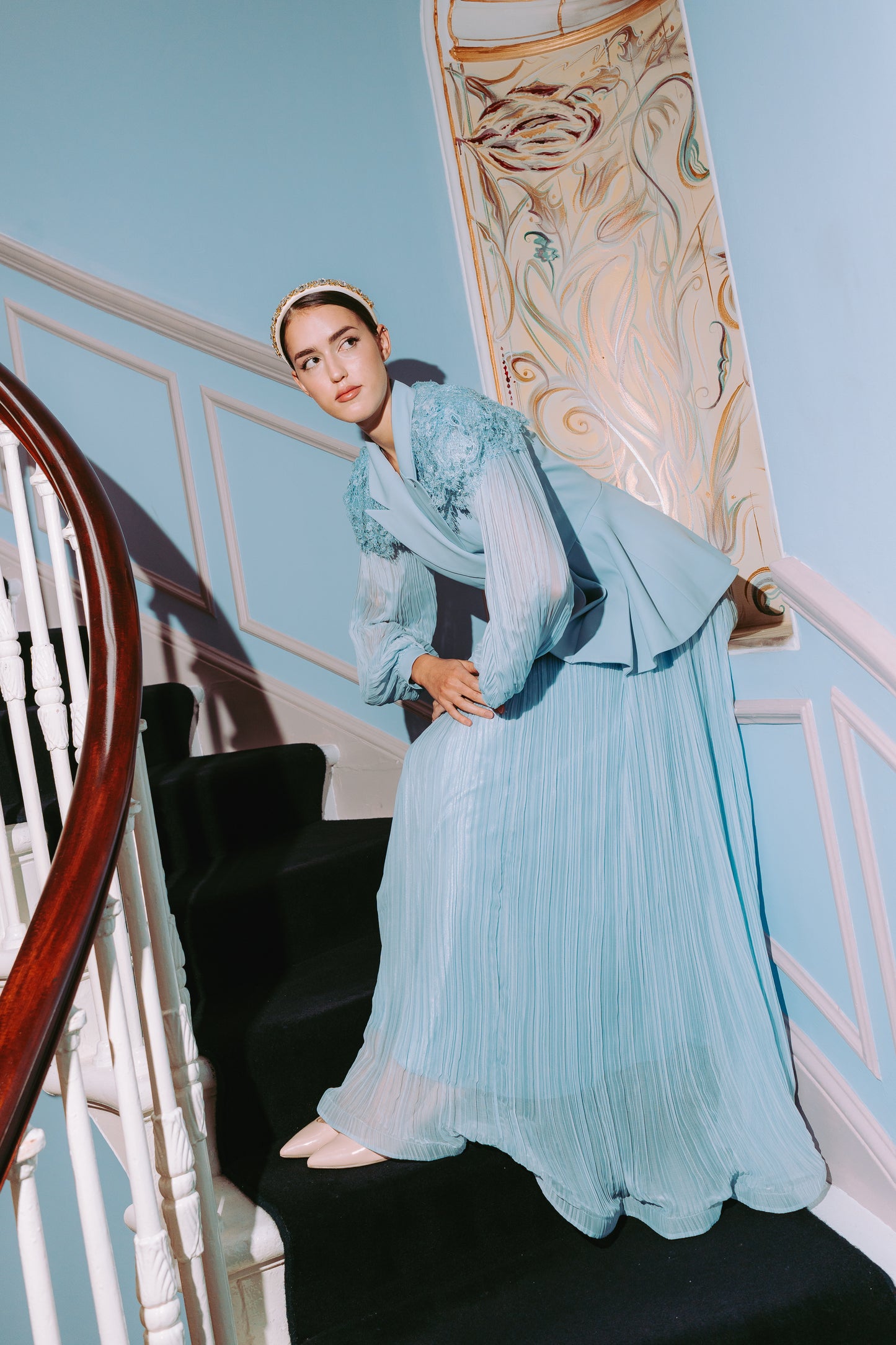 Lady in blue by Iana Heel