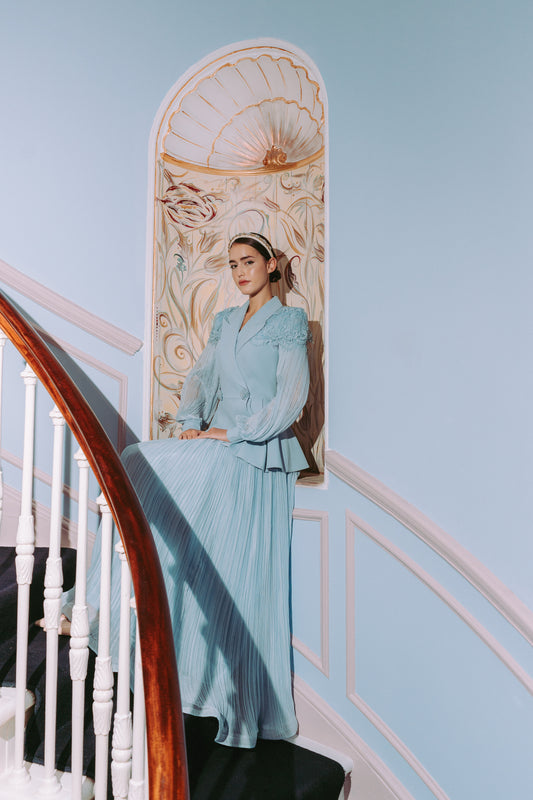 Lady in blue by Iana Heel