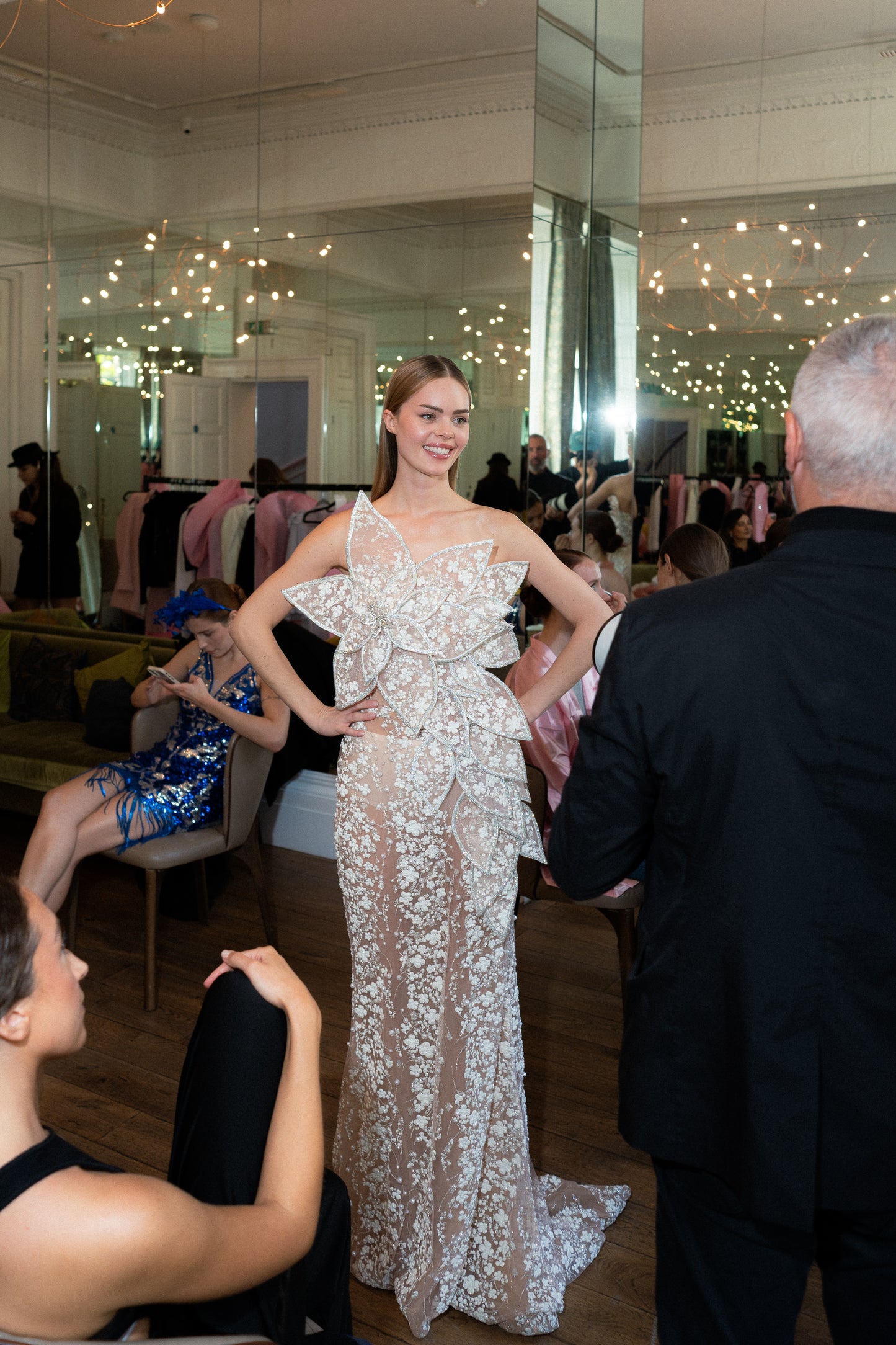 Fleur de Coton Haute Couture by Iana Heel