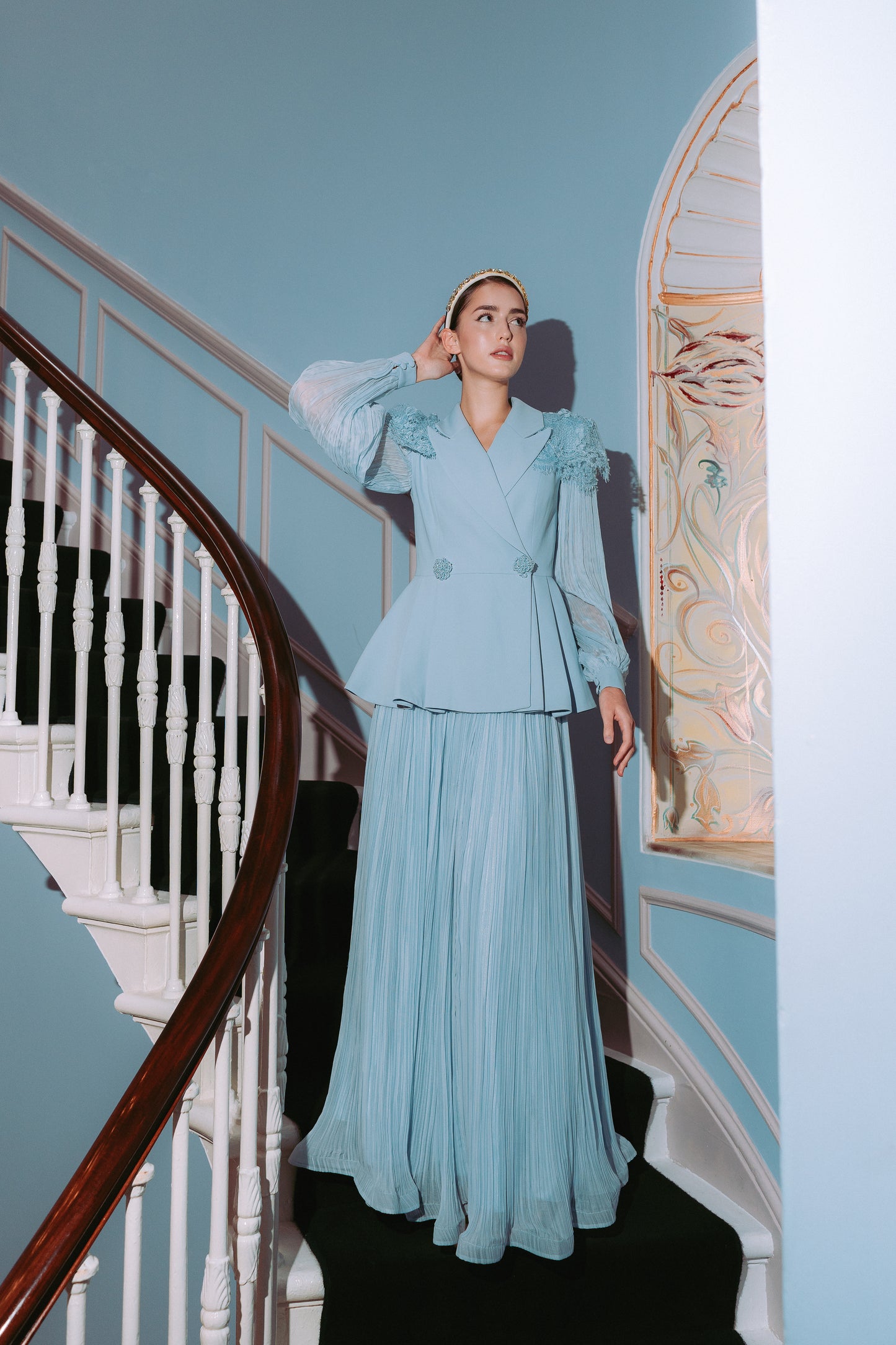 Lady in blue by Iana Heel